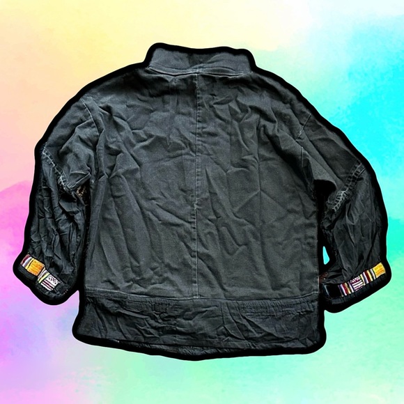 🌈 Lovely reworked patchwork boho sweater - Picture 3 of 5